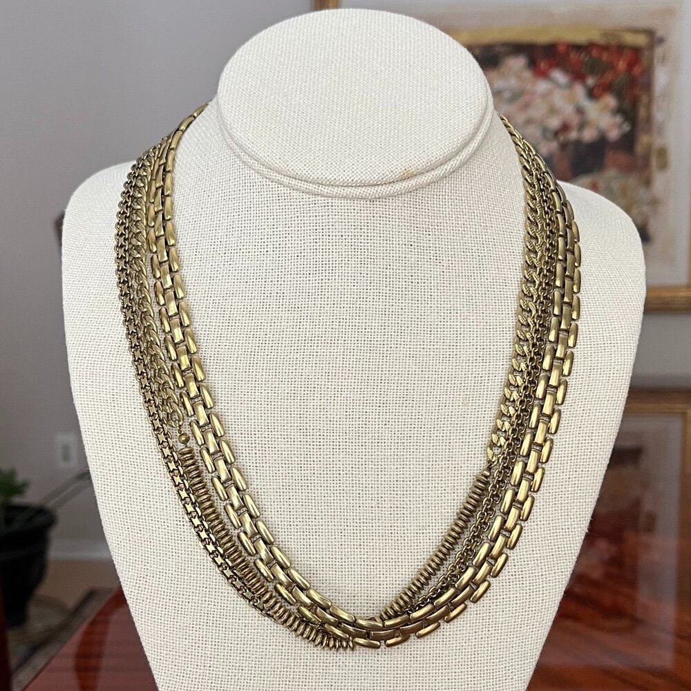 Silpada Good As Gold Crystal Necklace -  Convertible 3 Necklaces in 1